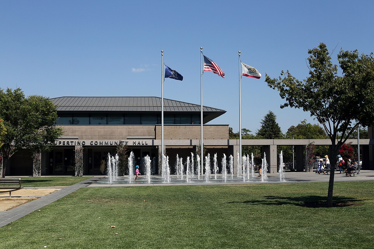 Cupertino civic area